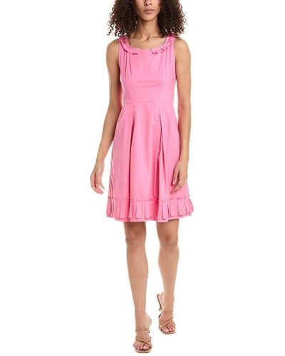 Frances Valentine Mia A-line Dress - Pink