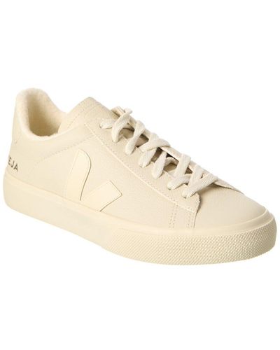 Veja Campo Winter Leather Sneaker - Natural