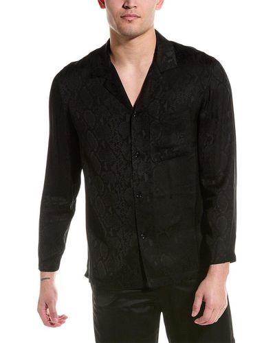 The Kooples Jacquard Shirt - Black