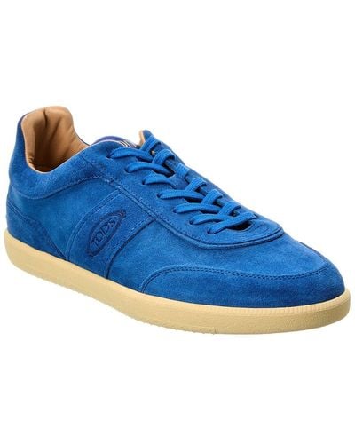 Tod's Suede Trainer - Blue