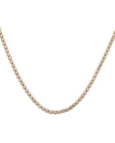 Diana M. Jewels Fine Jewelry 14k 2.20 Ct. Tw. Diamond Tennis Necklace - Natural