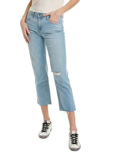 Joe's Jeans The Lara Mid-rise Wayfarer Cigarette Crop Jean - Blue