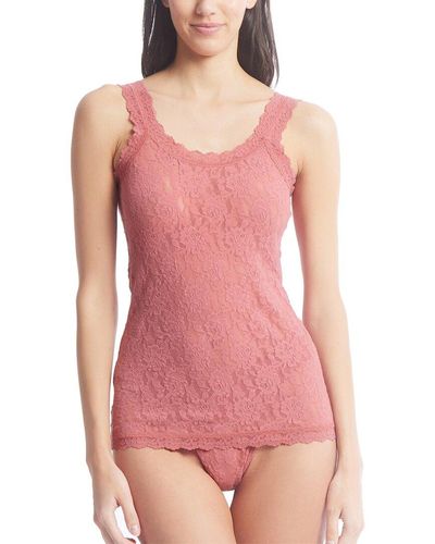 Hanky Panky Signature Lace Unlined Cami Boxed - Pink