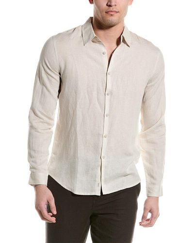 Onia Air Linen-blend Shirt - White
