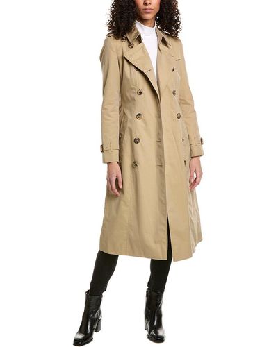 Burberry Chelsea Long-Length Heritage Trench Coat (Authentic Pre-Owned) - Natural