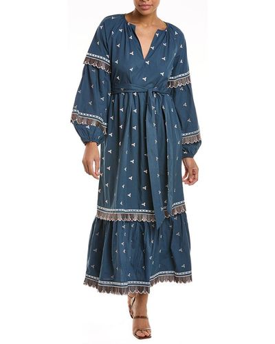Marie Oliver Harlyn Maxi Dress - Blue