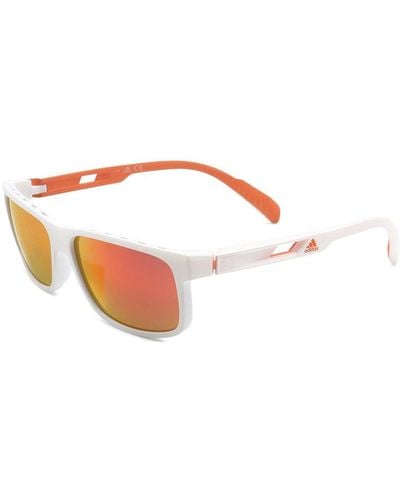 adidas Sport Unisex Sp0023 58mm Sunglasses - White