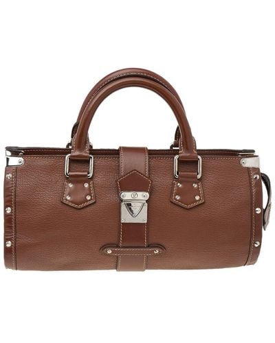 Louis Vuitton Suhali Leather L'Epanoui Pm (Authentic Pre-Owned) - Brown
