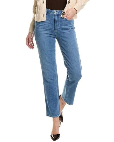 PAIGE Knockout Lover Modern Straight Jean - Blue