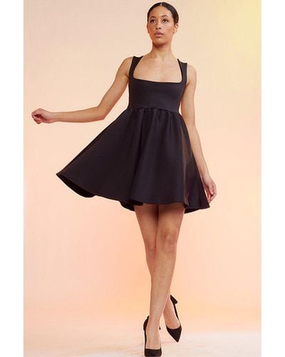 Cynthia Rowley The Modern Bonded Dress - Black