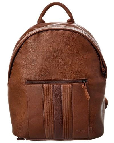 Ted Baker Esentle Striped Backpack - Brown