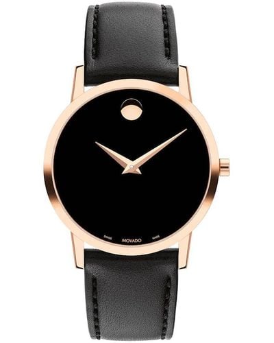 Movado Classic Watch - Black