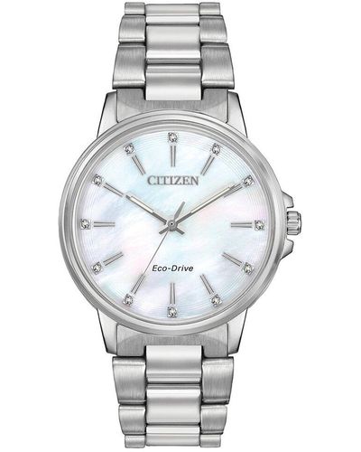 Citizen Chandler Eco-drive Watch - Metallic