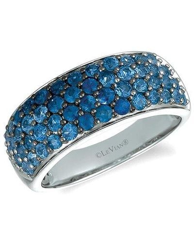 Le Vian 14k Vanilla Gold® 1.58 Ct. Tw. Ombre Sapphire Ring - Blue