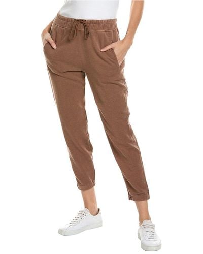 James Perse Fleece Pull-on Sweatpant - Brown