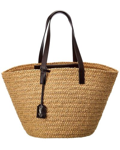 Saint Laurent Beach bag tote and straw bags for Women | Online Sale up to  33% off | Lyst
