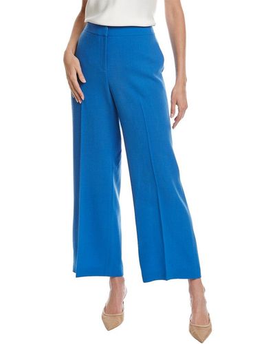 Blue Lafayette 148 New York Pants, Slacks and Chinos for Women | Lyst