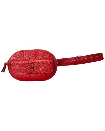 Tory Burch Taylor Leather Belt Bag - Red