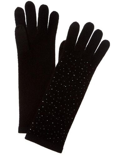Sofiacashmere Cashmere Gloves - Black
