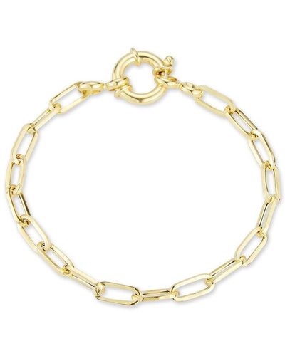 Glaze Jewelry 14K Over Link Bracelet - Metallic