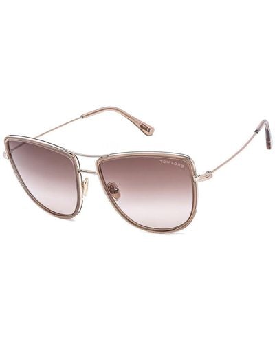 Tom Ford Tina 59mm Sunglasses - Pink
