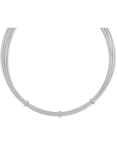 Alor Classique 18k 0.14 Ct. Tw. Diamond Necklace - Metallic
