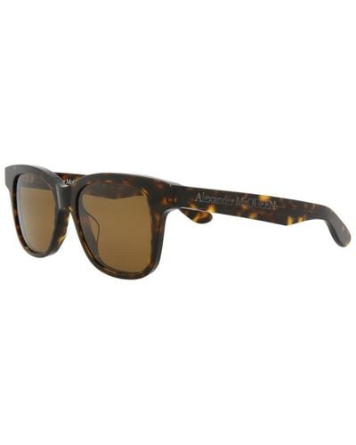 Alexander McQueen Am0382s 145mm Sunglasses - Brown