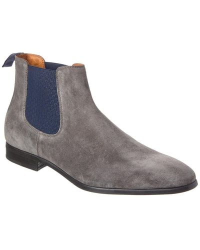 Ted Baker Roplet Elasticated Suede Chelsea Boot - Gray