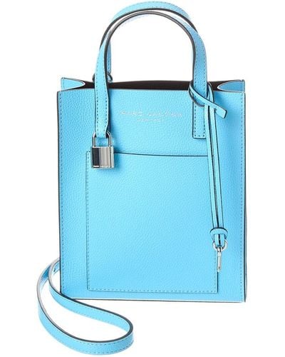 Marc Jacobs Grind Micro Leather Tote - Blue