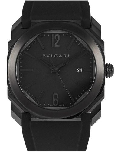 BVLGARI Octo Watch (Authentic Pre-Owned) - Black