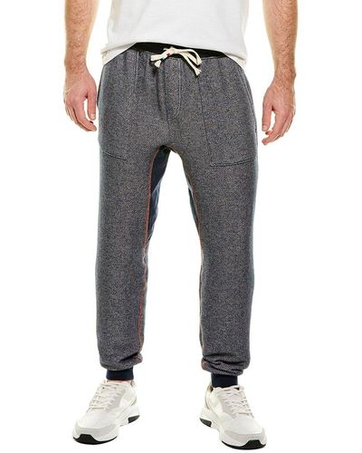 Sol Angeles Roma Gusset Jogger Pant - Blue