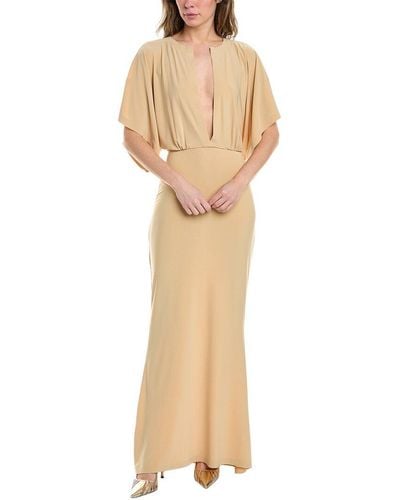 Norma Kamali Obie Gown - Natural