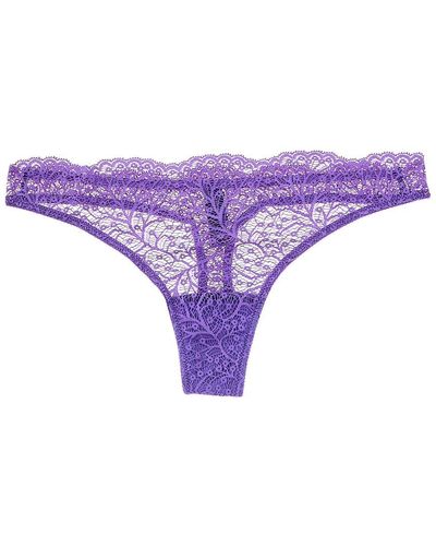 Journelle Allegra Thong - Purple