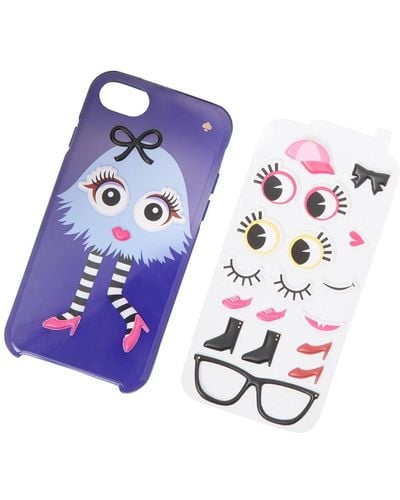 Kate Spade Make Your Own Monster Iphone 7 Case - Blue