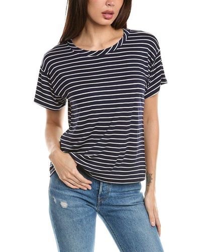 Socialite Striped T-shirt - Blue