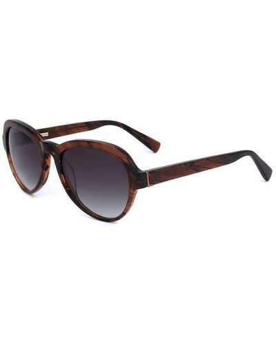 Derek Lam Unisex Logan 52mm Sunglasses - Brown