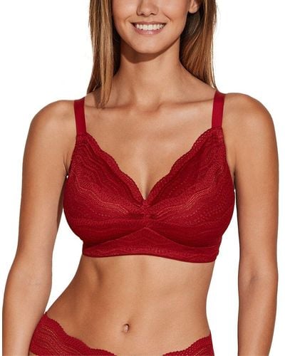 Cosabella Dolce Curvy Bralette - Red