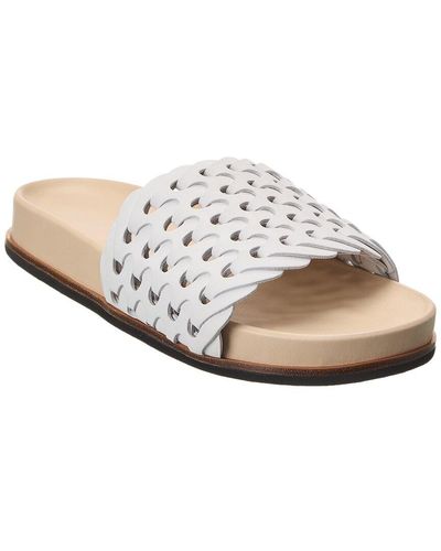 Rag & Bone Bailey Suede Sandal - White