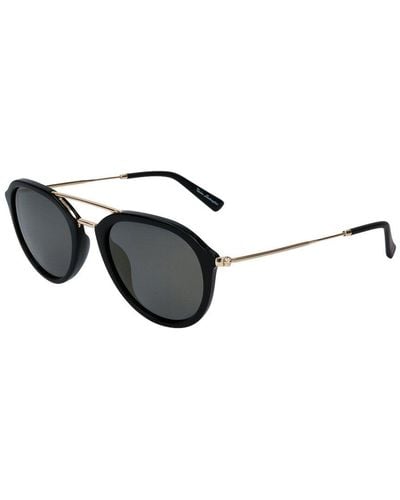 Tonino Lamborghini Tl903s 52mm Polarized Sunglasses - Black