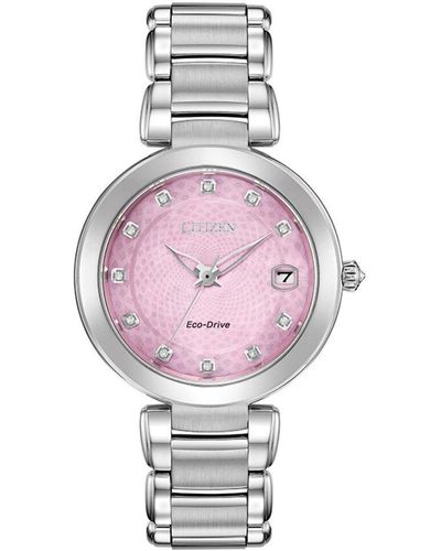 Citizen Diamond Watch - Pink