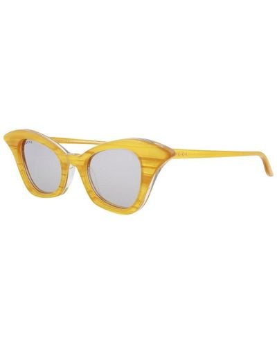 Gucci GG0707S 47mm Sunglasses - Metallic
