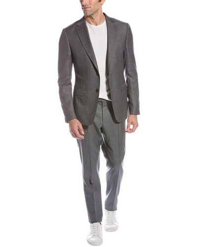 Zegna 2pc Wool Suit - Gray