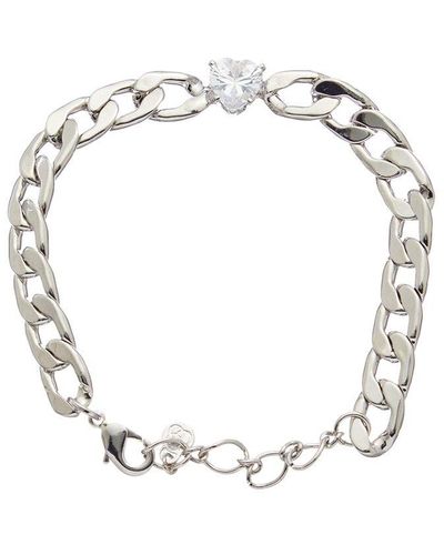 Cloverpost Gwen 14k Plated Cz Bracelet - Metallic