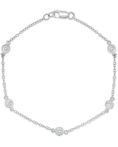 Sabrina Designs 14k 0.52 Ct. Tw. Diamond Bracelet - White