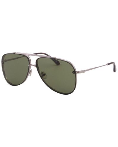 Tom Ford Leon 62mm Sunglasses - Green