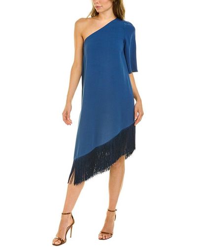 Trina Turk Gull Shift Dress - Blue