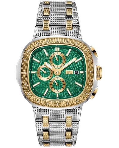 JBW Unisex Heist Diamond Watch - Metallic
