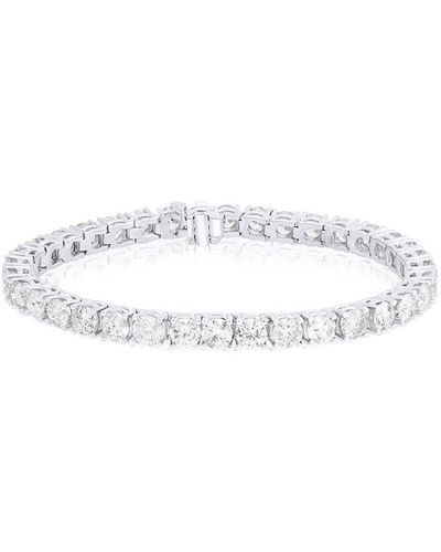 Diana M. Jewels Fine Jewelry 18k 12.10 Ct.tw Diamond Bracelet - White