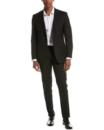 Canali 2pc Wool Suit - Black