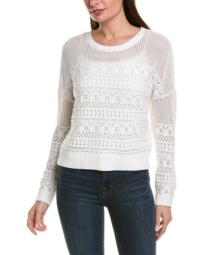 Central Park West Rae Pullover - White